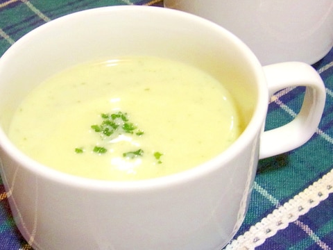 きゅうりの冷製スープ